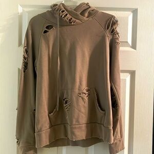 ALO destructive hoodie
